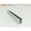 Aluminium -Extrusionsprofil U -Form